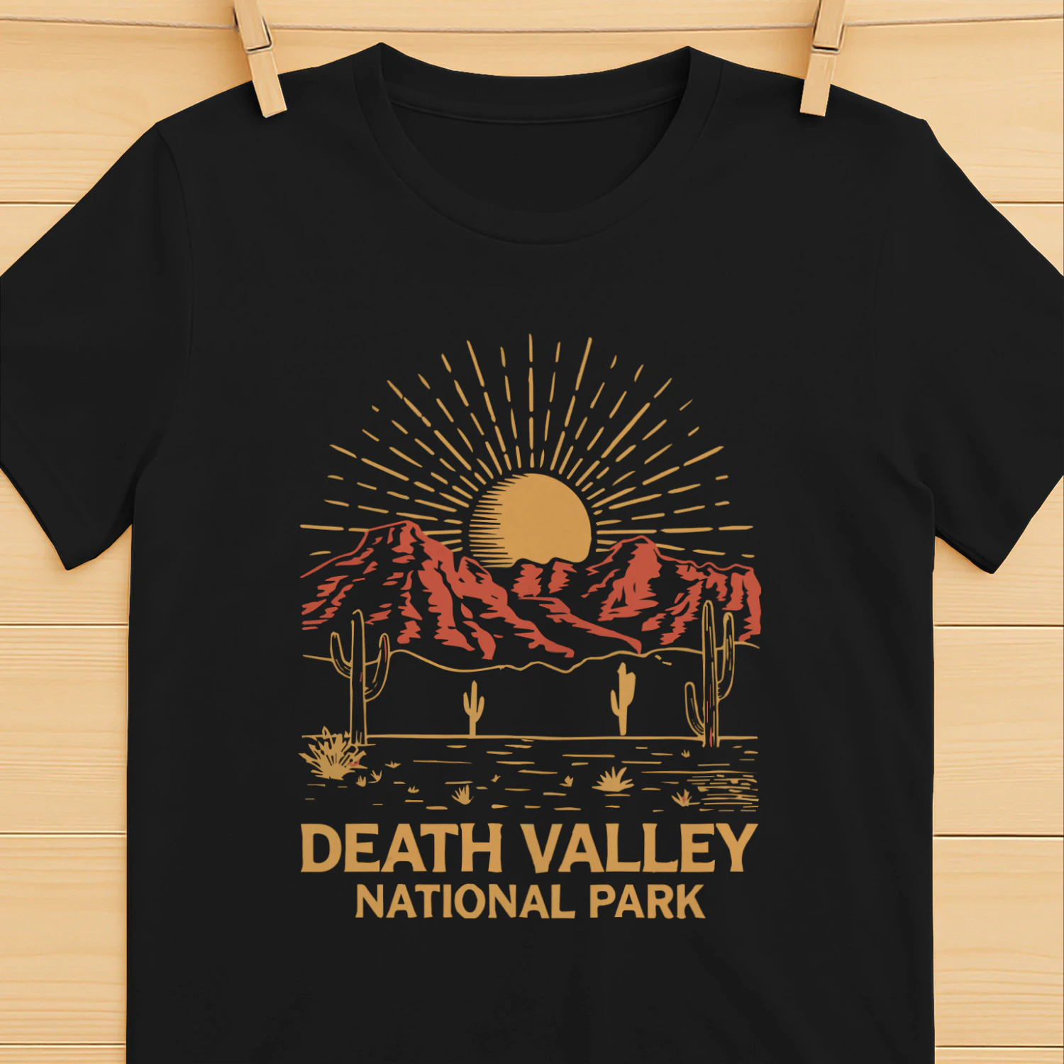 Retro Death Valley National Park Graphic Tee
