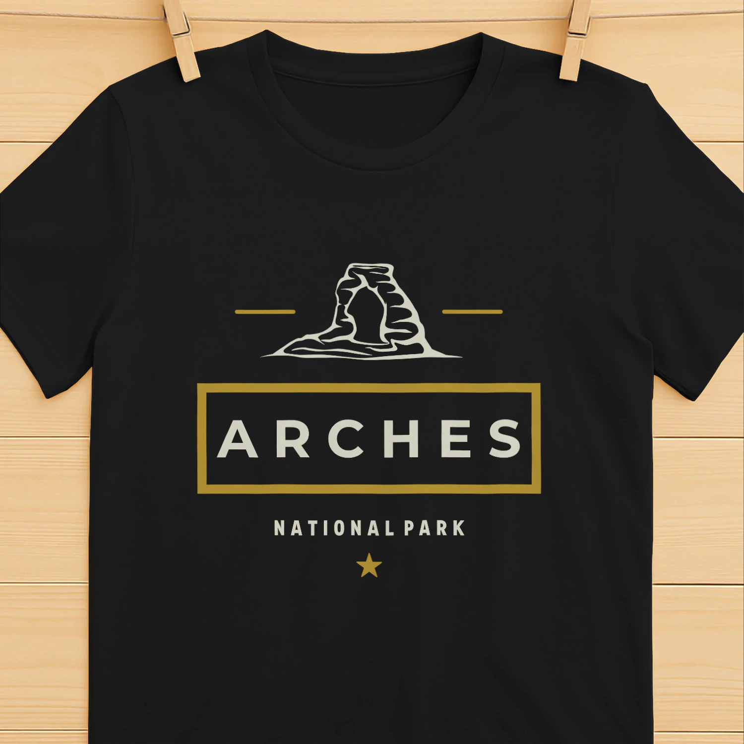 Arches National Park Vintage Hiking Tee