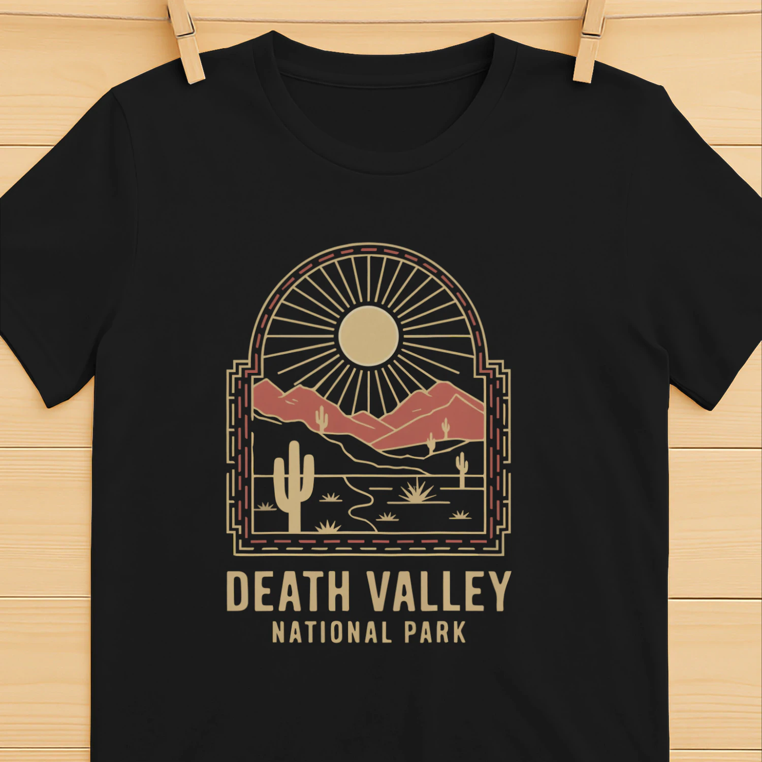Hiking Death Valley California Adventure Shirt