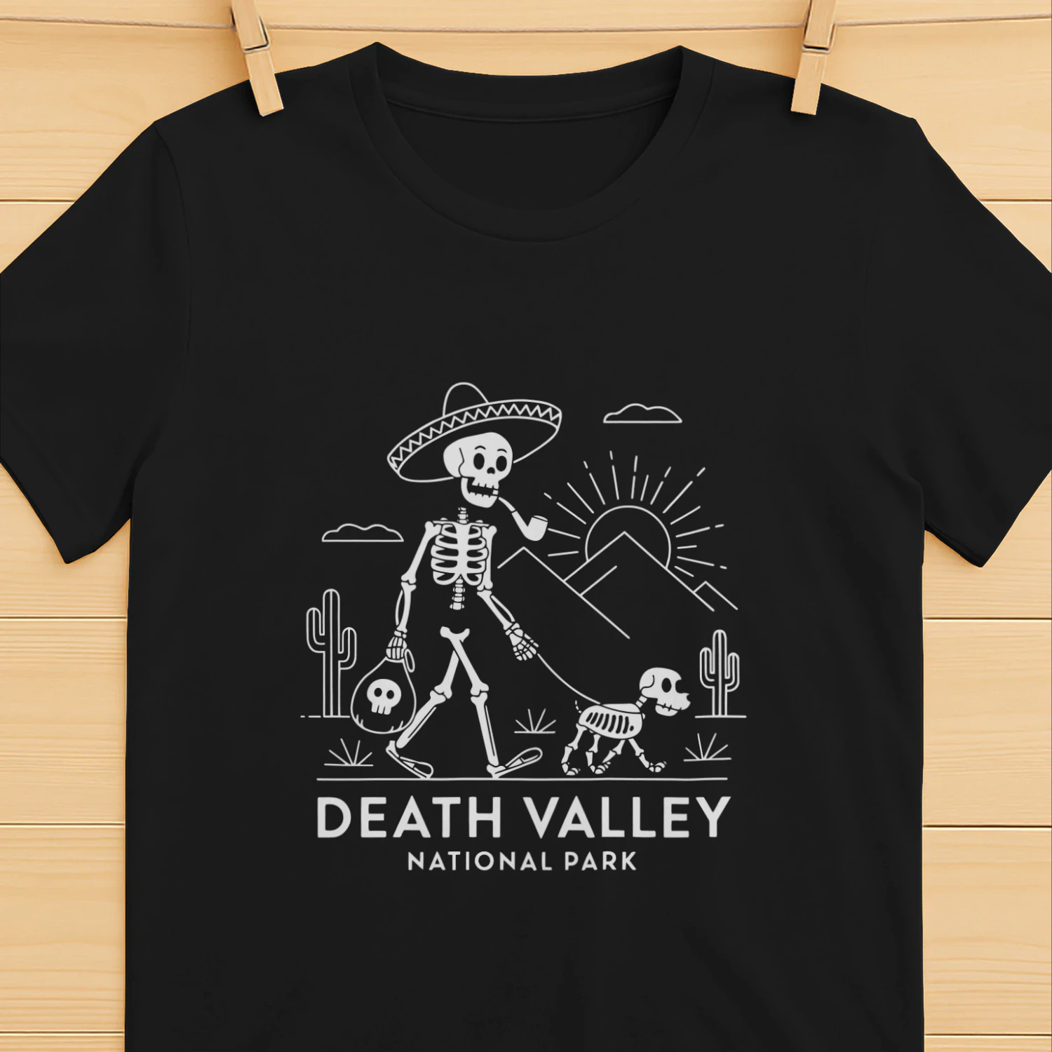 Explore Death Valley Desert Landscape Shirt