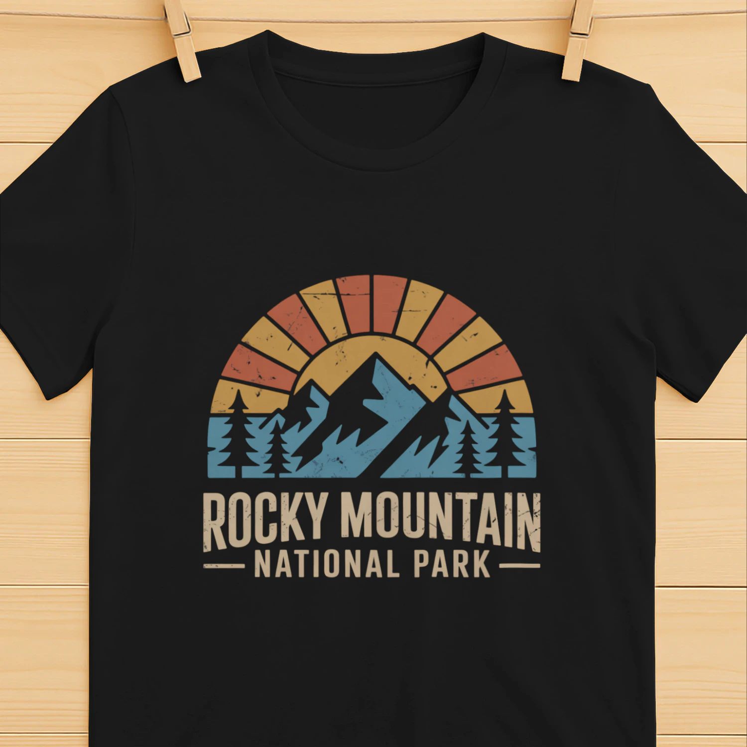 Explore Rocky Mountain Colorado Hiking Shirt