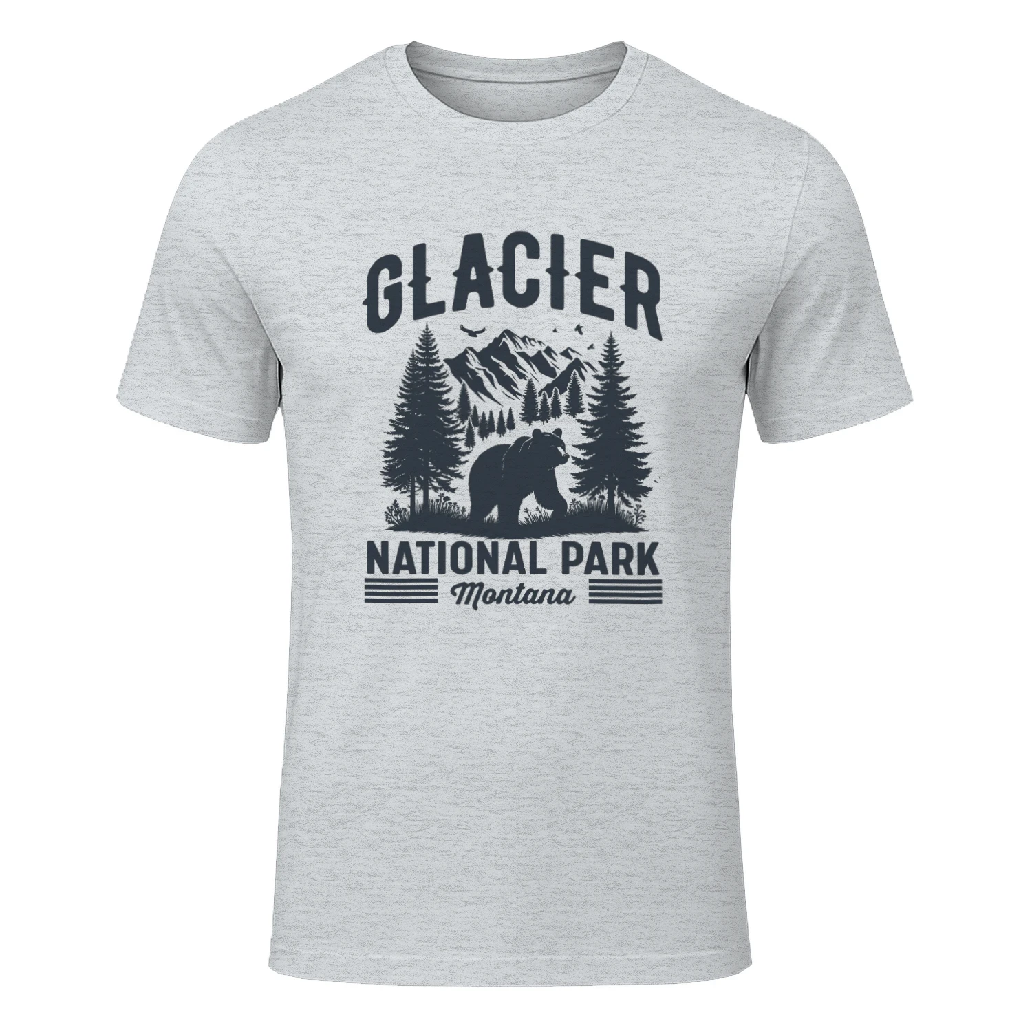 Glacier National Park Montana Adventure Tee