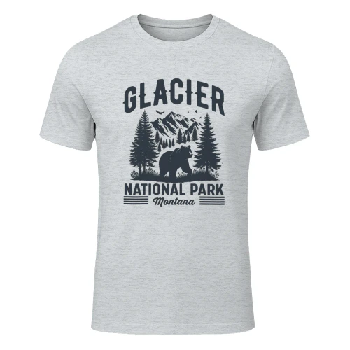 Glacier National Park Montana Adventure Tee