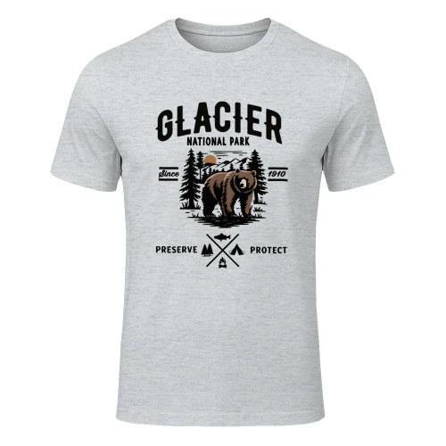 Glacier National Park Landscape Adventure Shirt