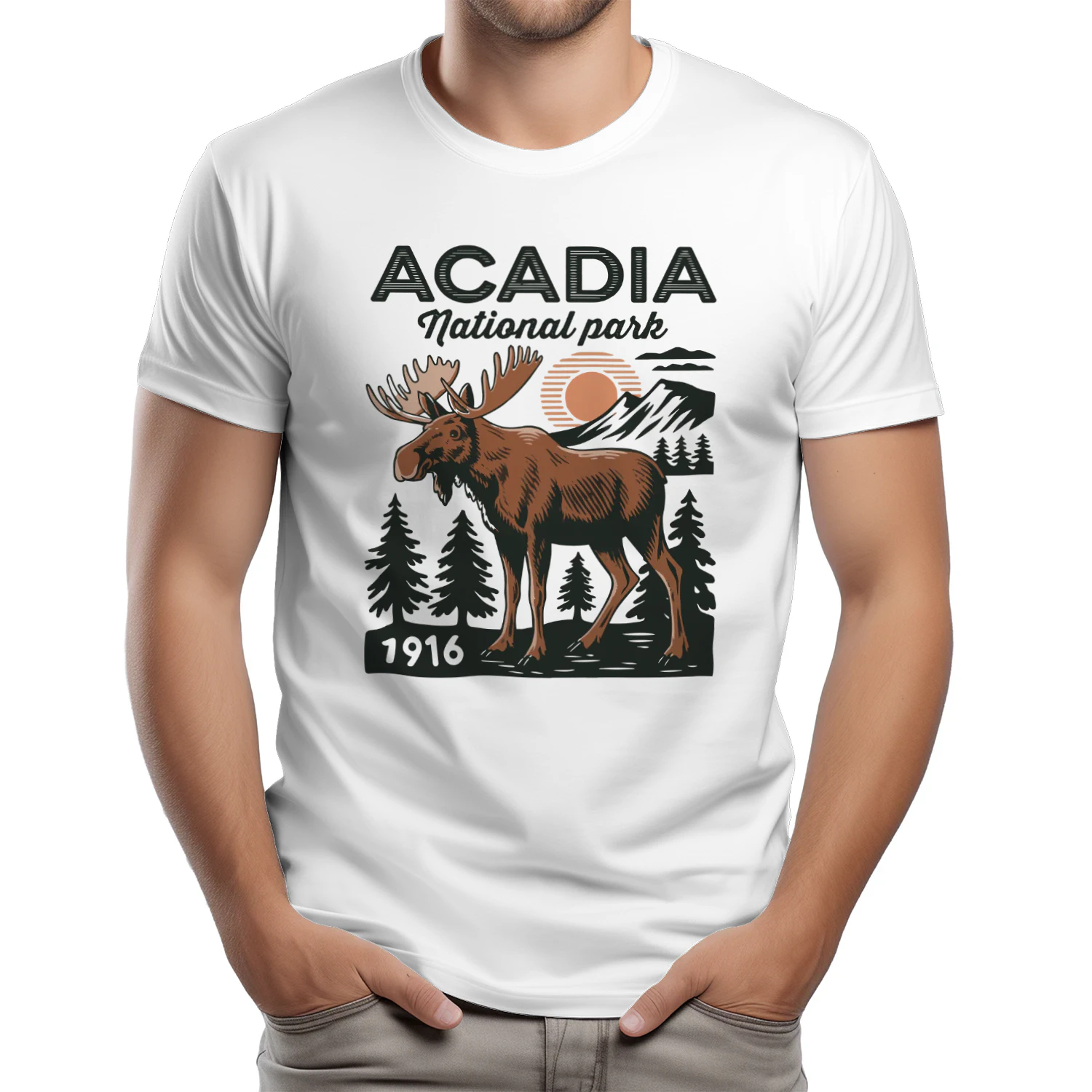 Mount Desert Island Acadia Outdoor Tee