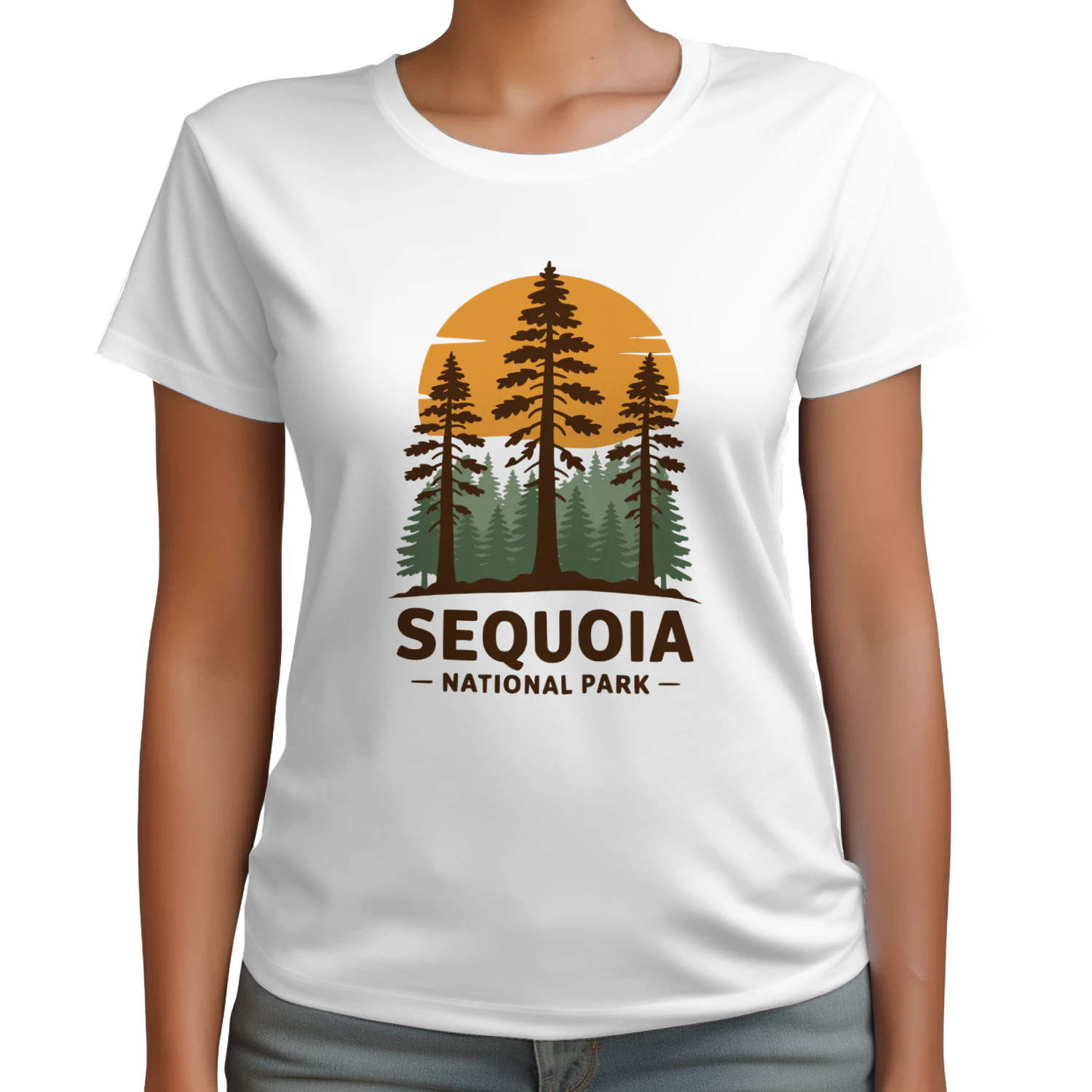 Sequoia National Park General Sherman Tree T-Shirt – Giant Sequoias Nature Graphic Tee