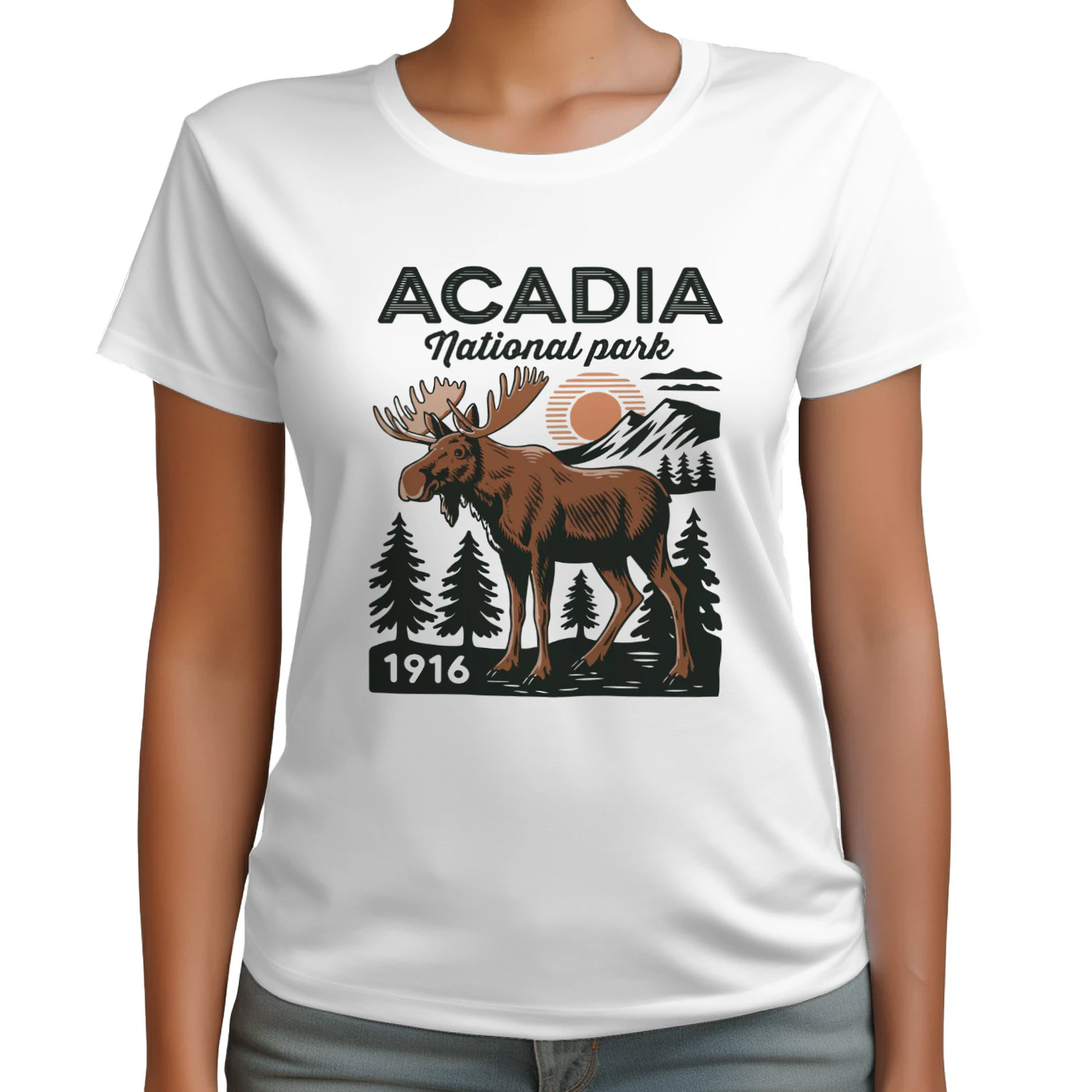 Mount Desert Island Acadia Outdoor Tee