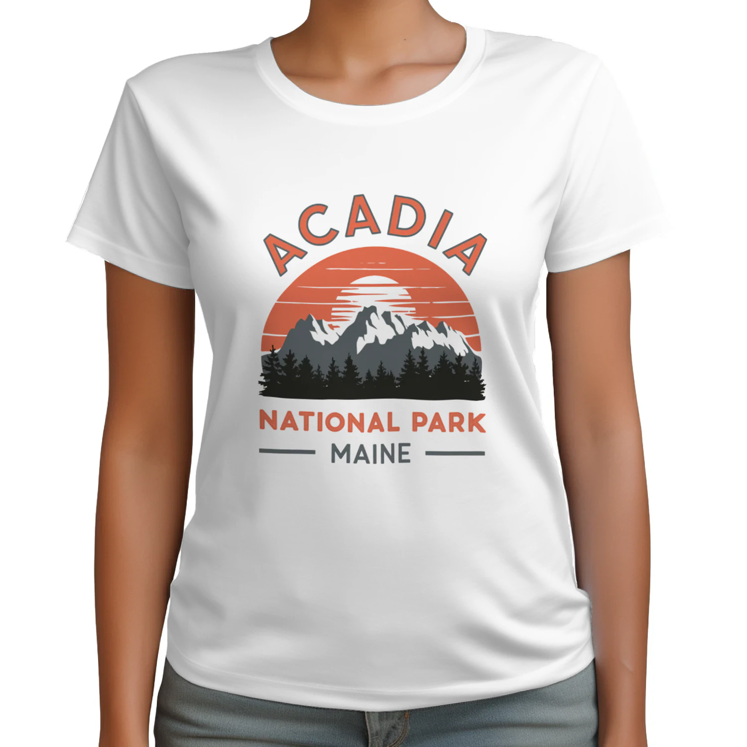Acadia National Park Est. 1916 Vintage Design