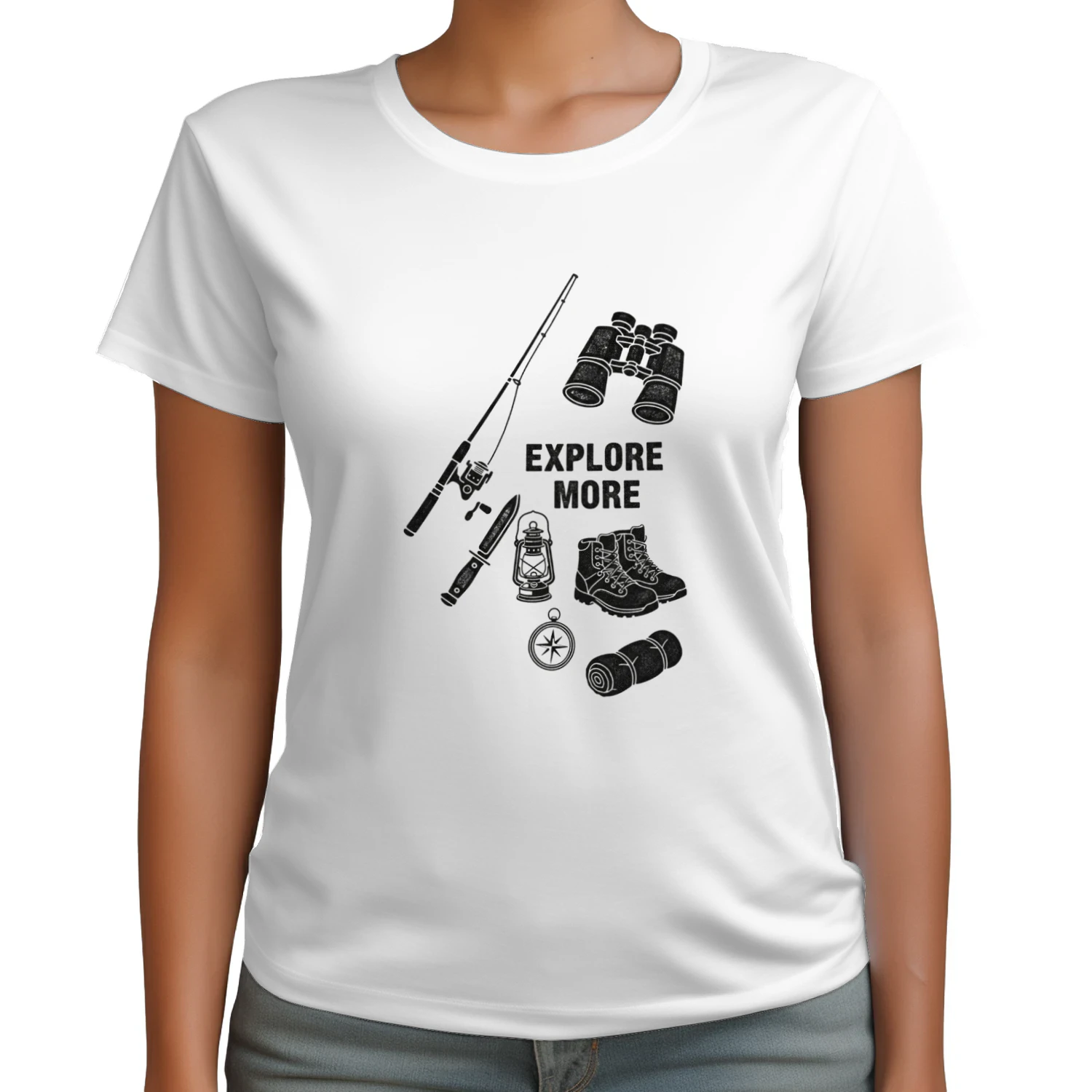 Classic Backcountry Camping T-Shirt – Nostalgic Wilderness Graphic Tee