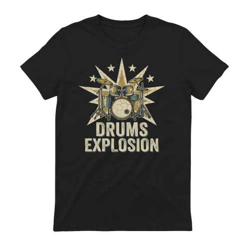 Drum Star Explosion Design