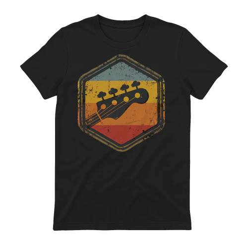 Bass Retro Hexagon Headstock