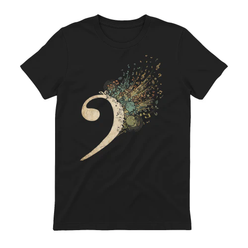 Bass Artistic Clef Graphic