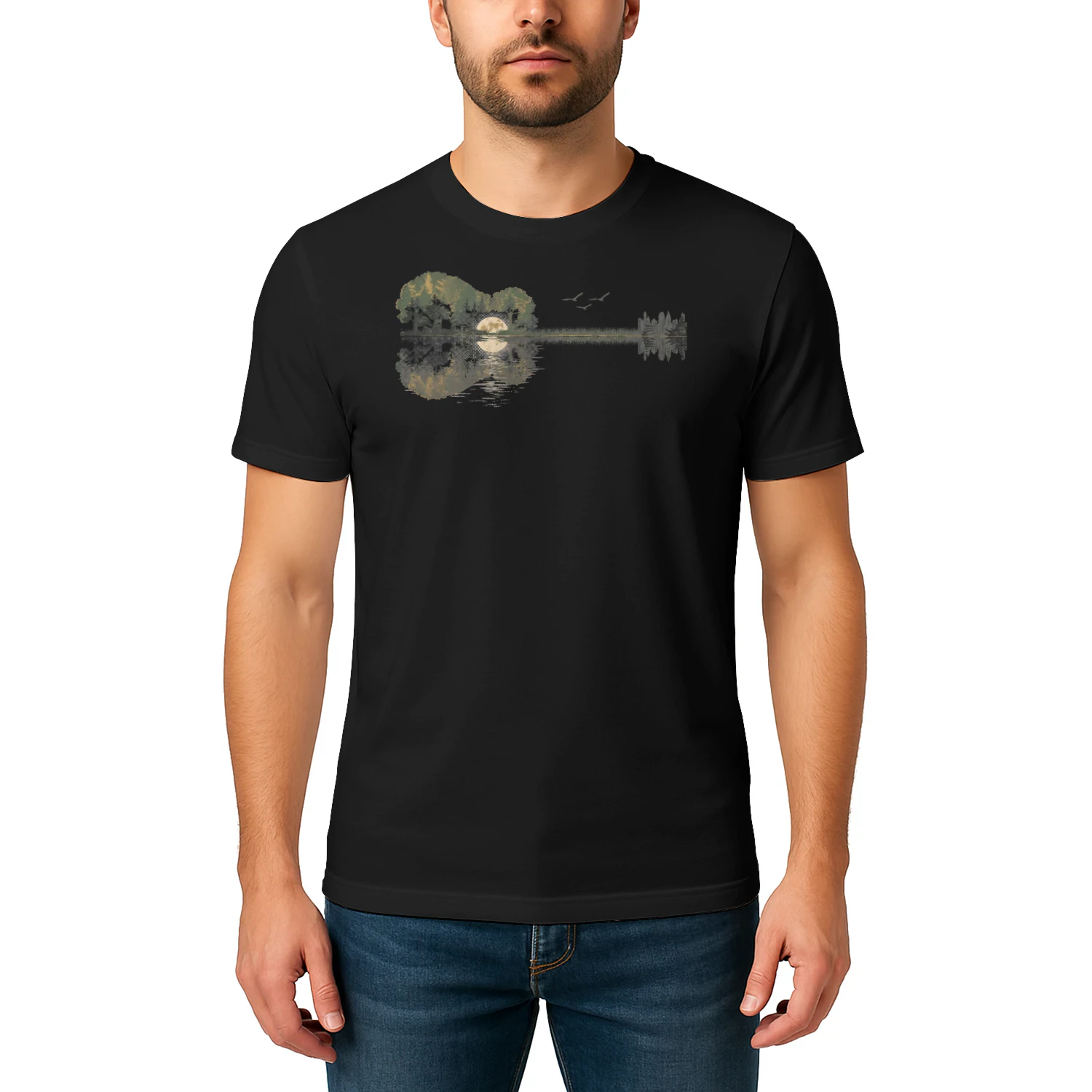 Guitar  Forest Moon  Nature