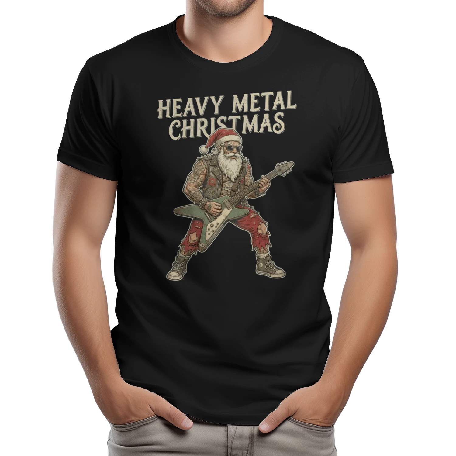 Christmas Guitar Heavy Metal Christmas