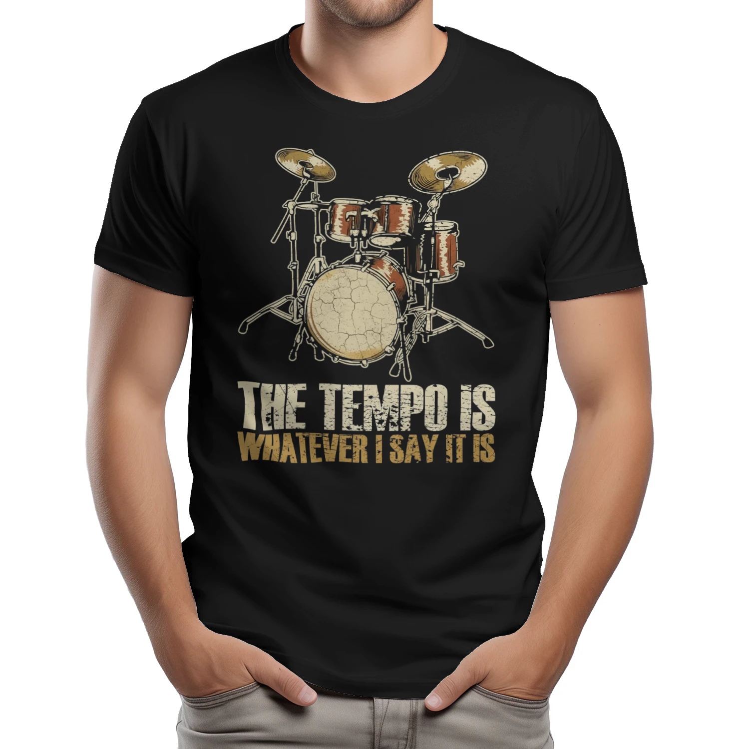 Drum controls the tempo quote