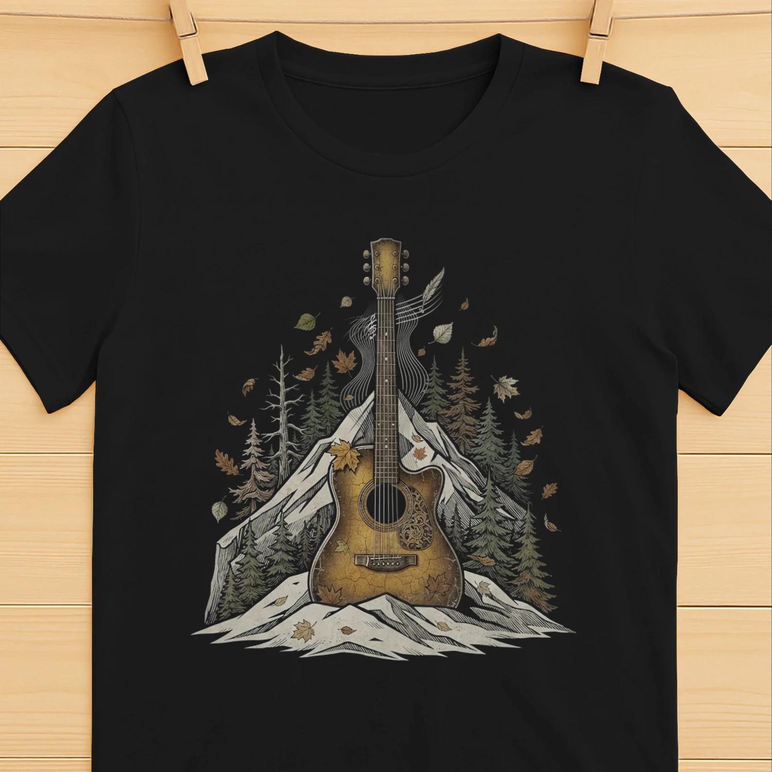 Halloween Acoustic Guitar Autumn