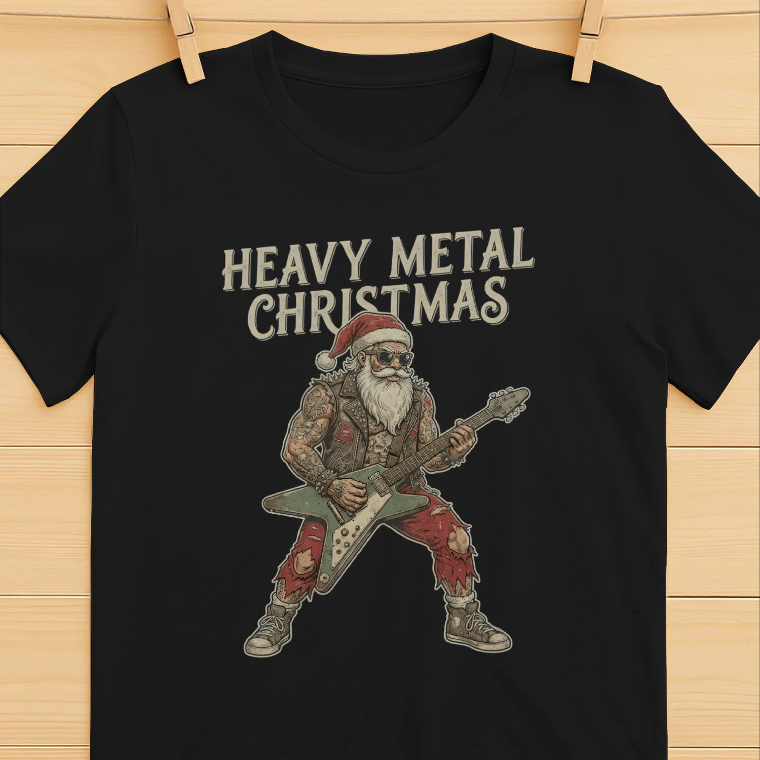 Christmas Guitar Heavy Metal Christmas