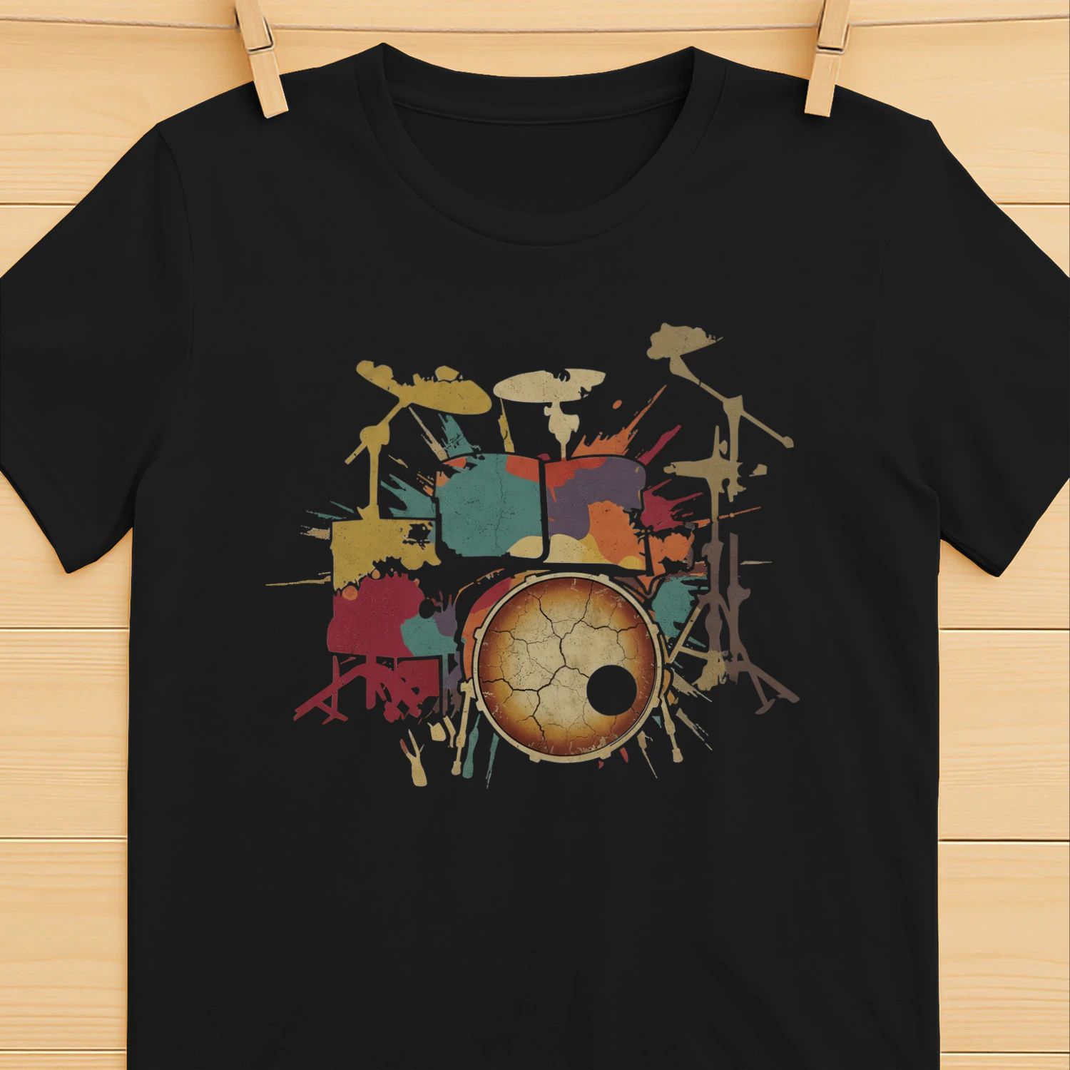 Drum Watercolor Splash Kit