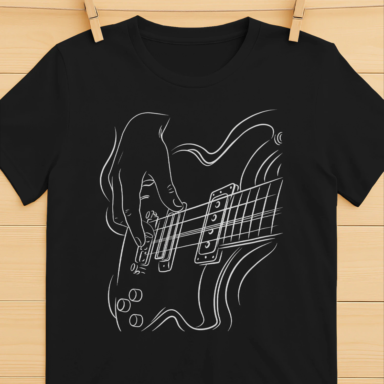 Guitar Minimalist Electric  Player