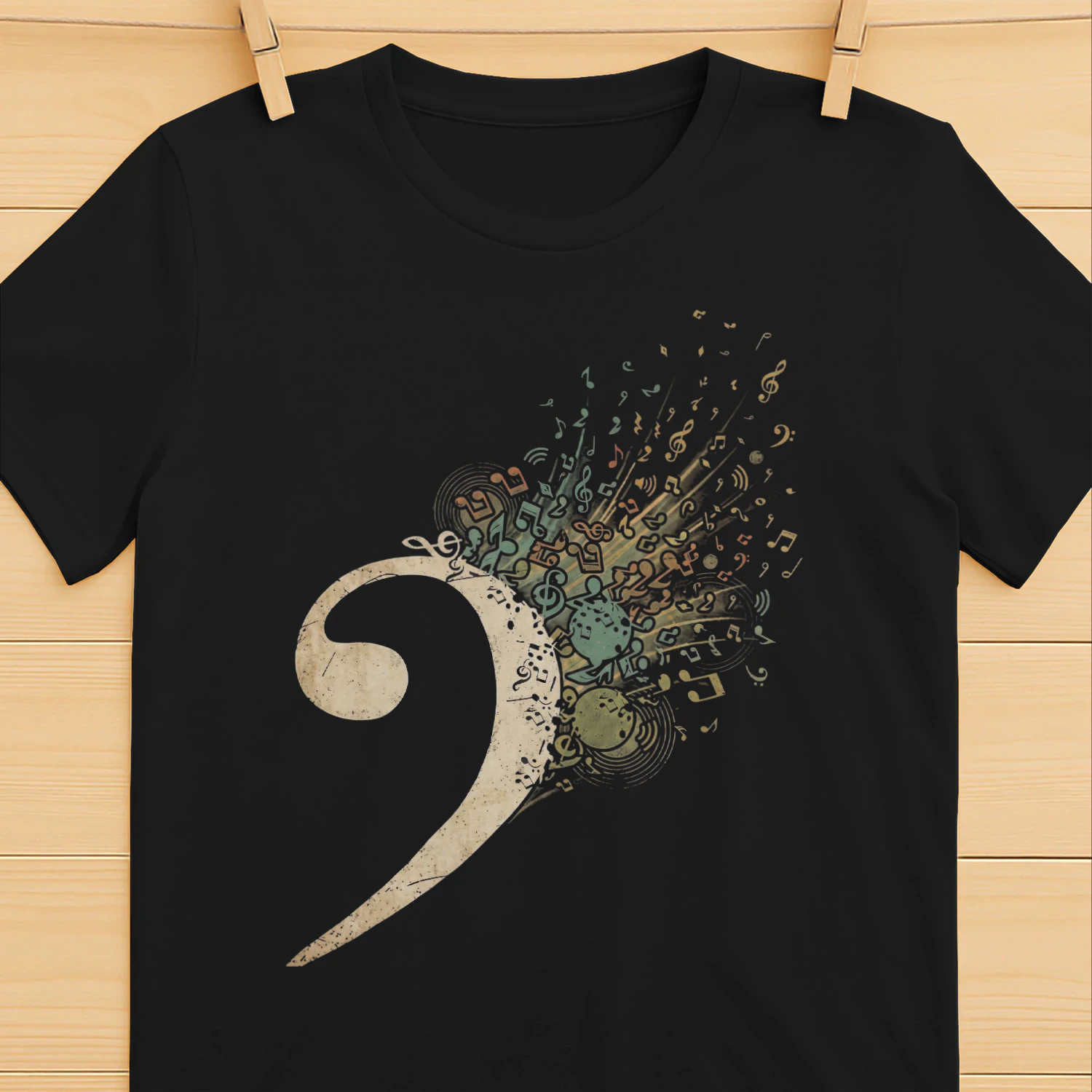 Bass Artistic Clef Graphic