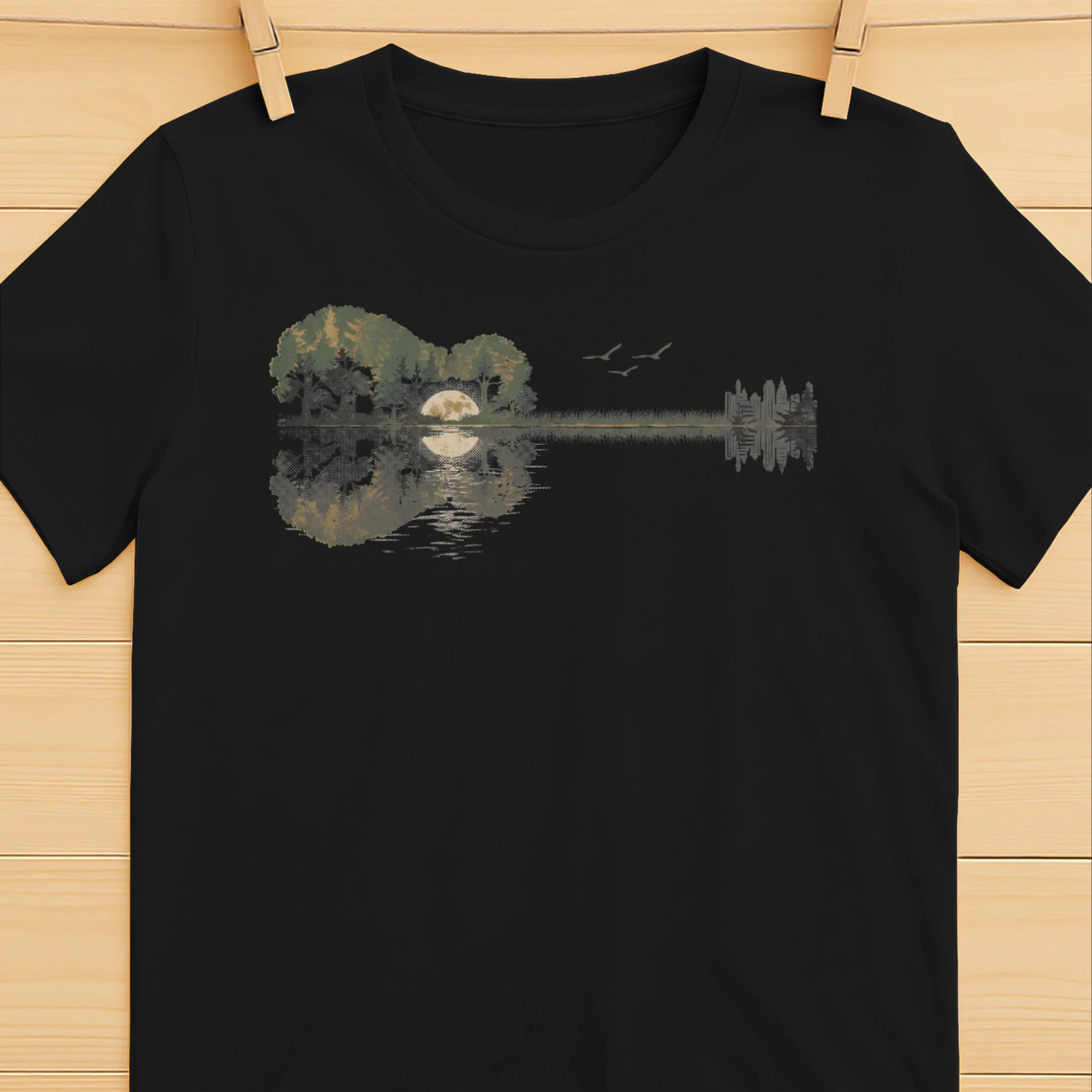 Guitar  Forest Moon  Nature
