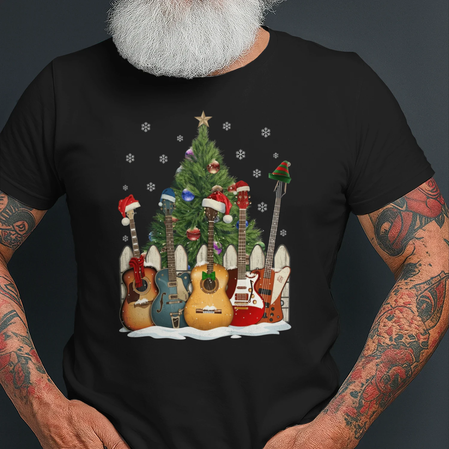 Christmas Guitar Holiday Tree Collection