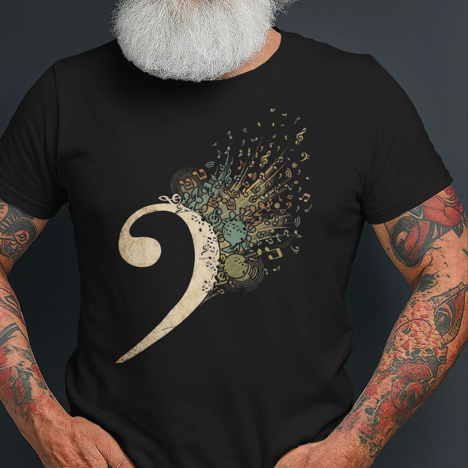 Bass Artistic Clef Graphic