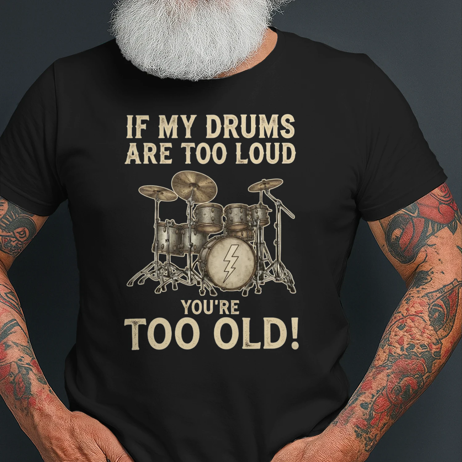 Drum kit too loud design