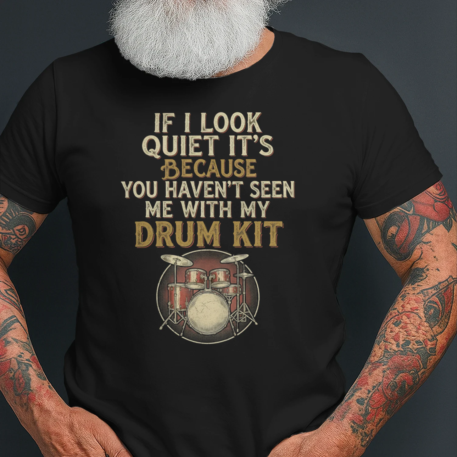 Drum Quiet Drum Kit Quote