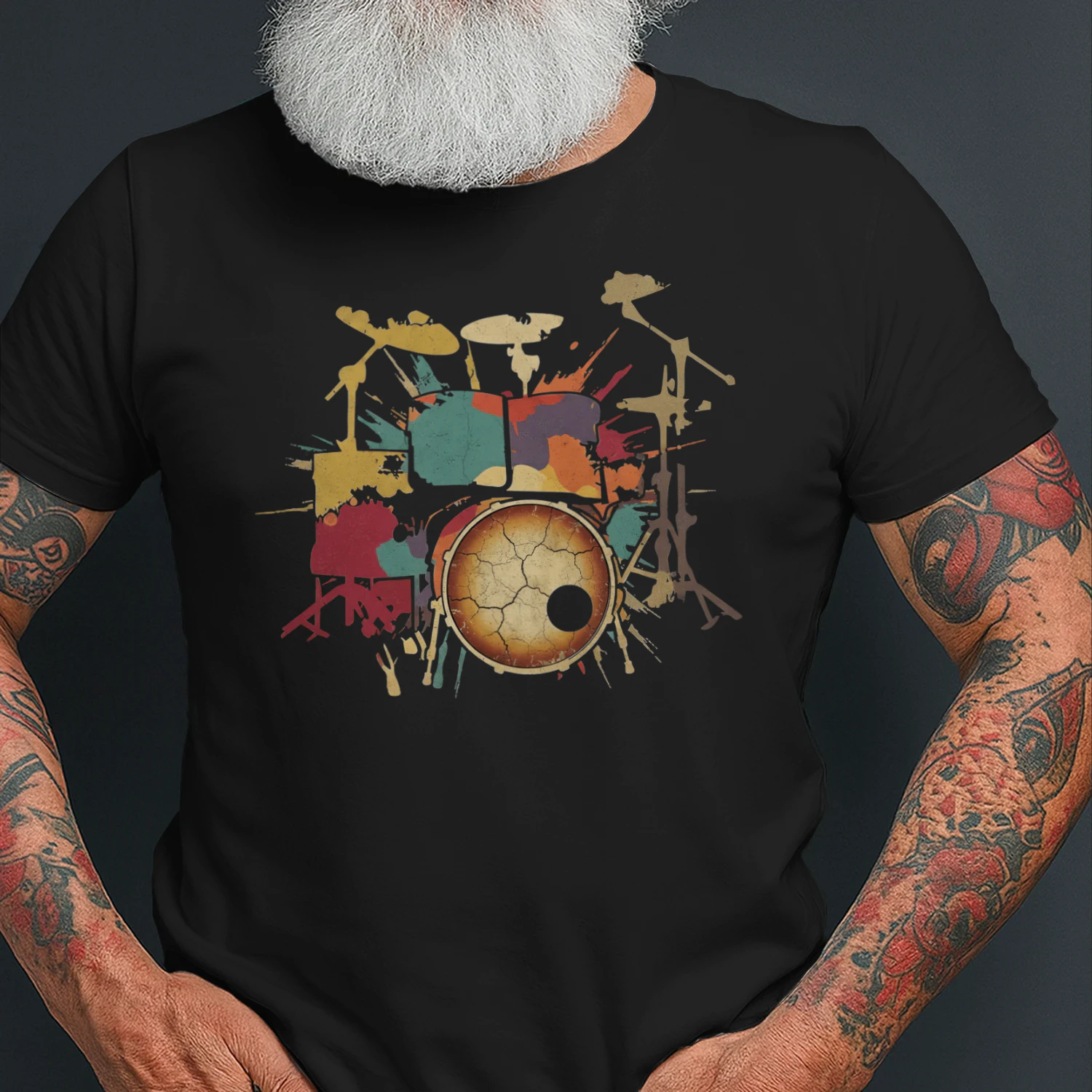 Drum Watercolor Splash Kit