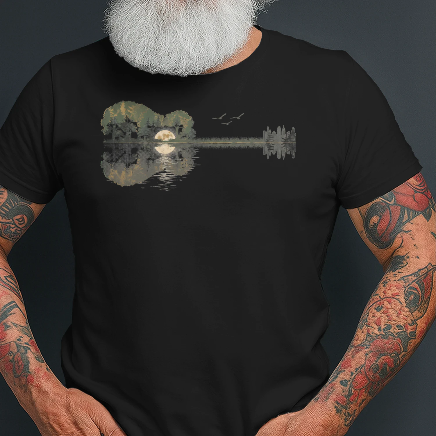 Guitar  Forest Moon  Nature