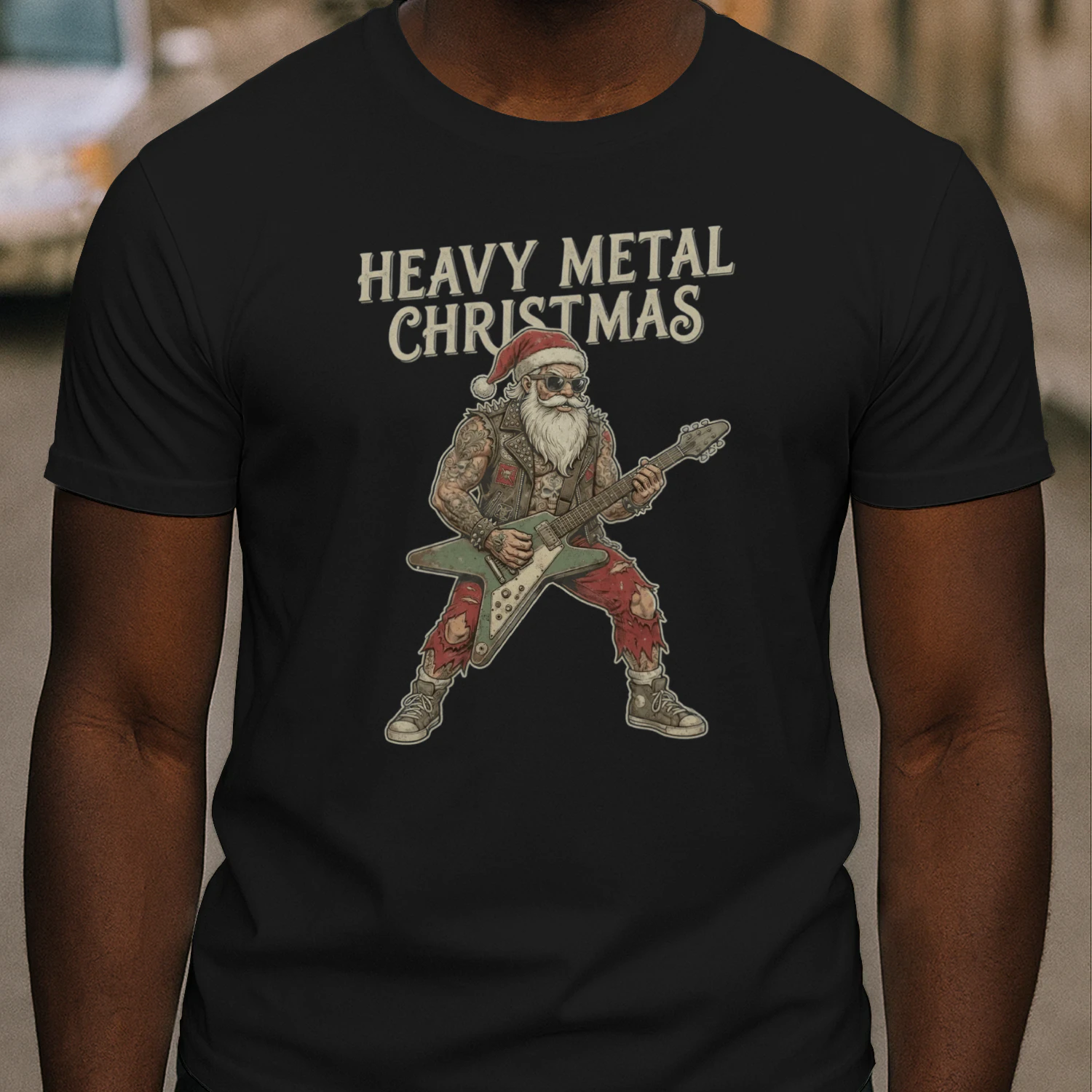Christmas Guitar Heavy Metal Christmas