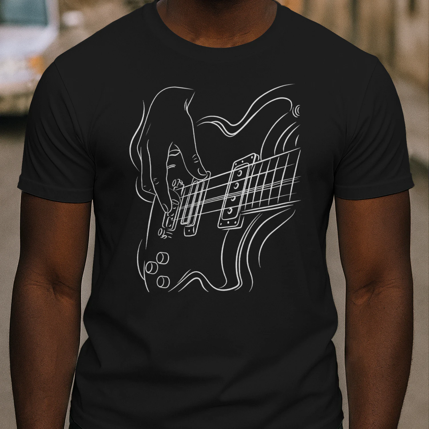 Guitar Minimalist Electric  Player