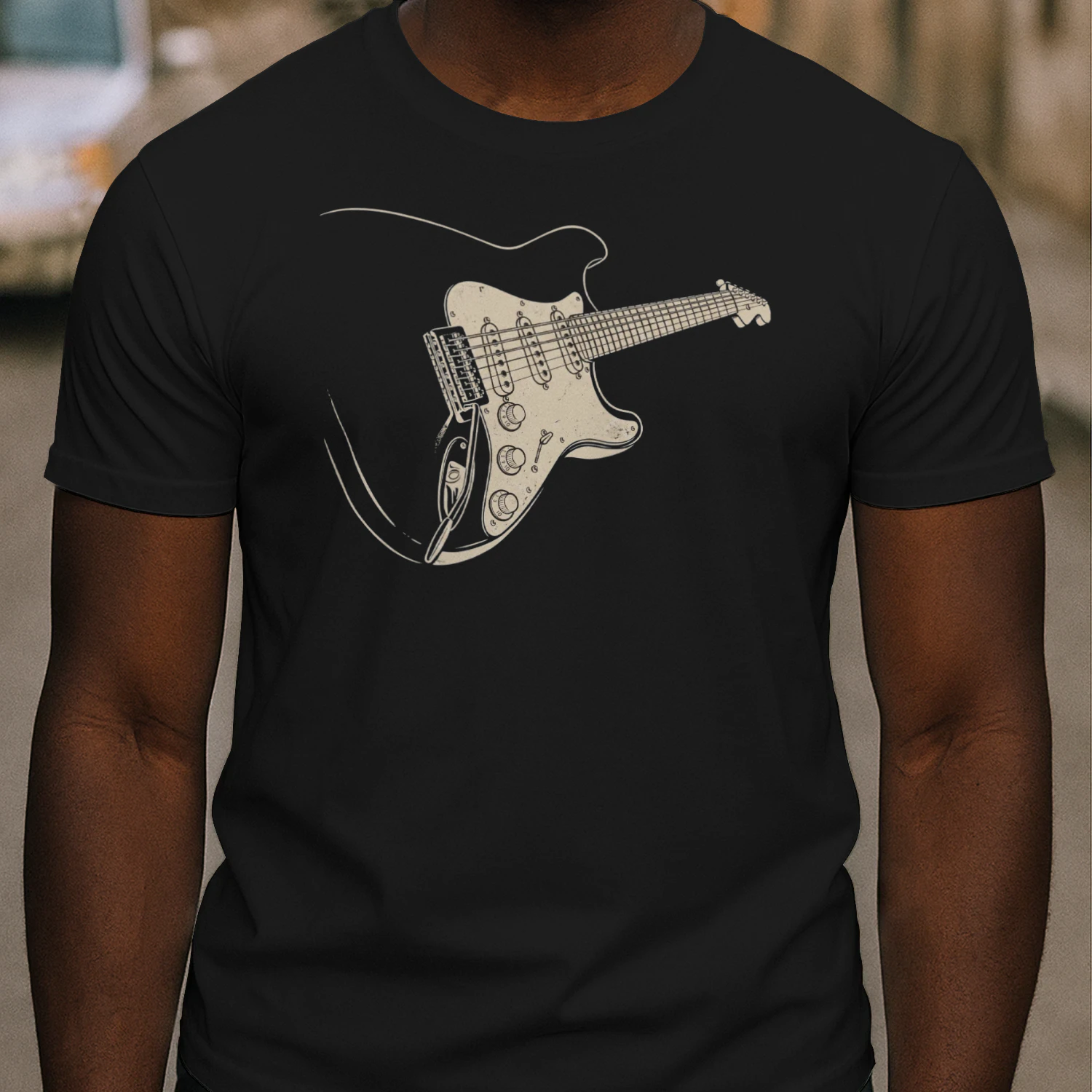 Guitar  Vintage Electric  Sketch