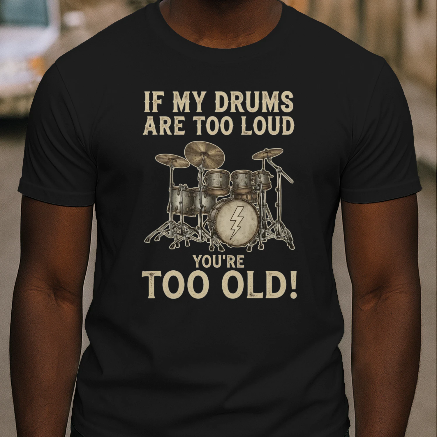 Drum kit too loud design