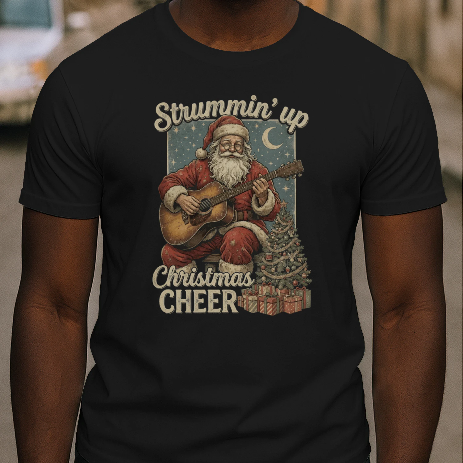 Christmas Guitar Strummin Cheer