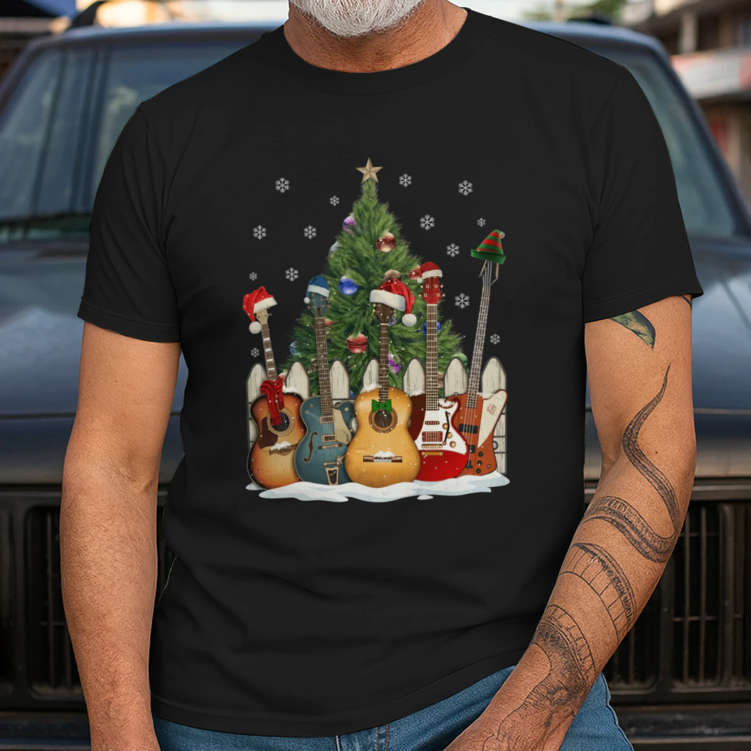 Christmas Guitar Holiday Tree Collection