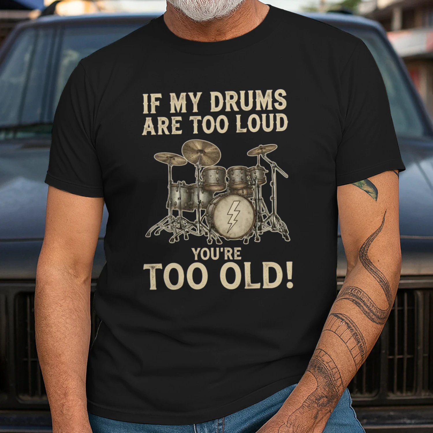 Drum kit too loud design