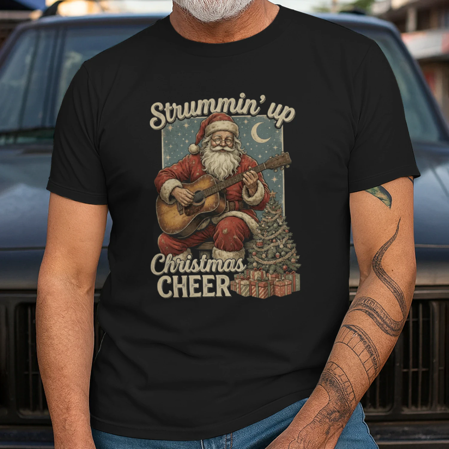 Christmas Guitar Strummin Cheer