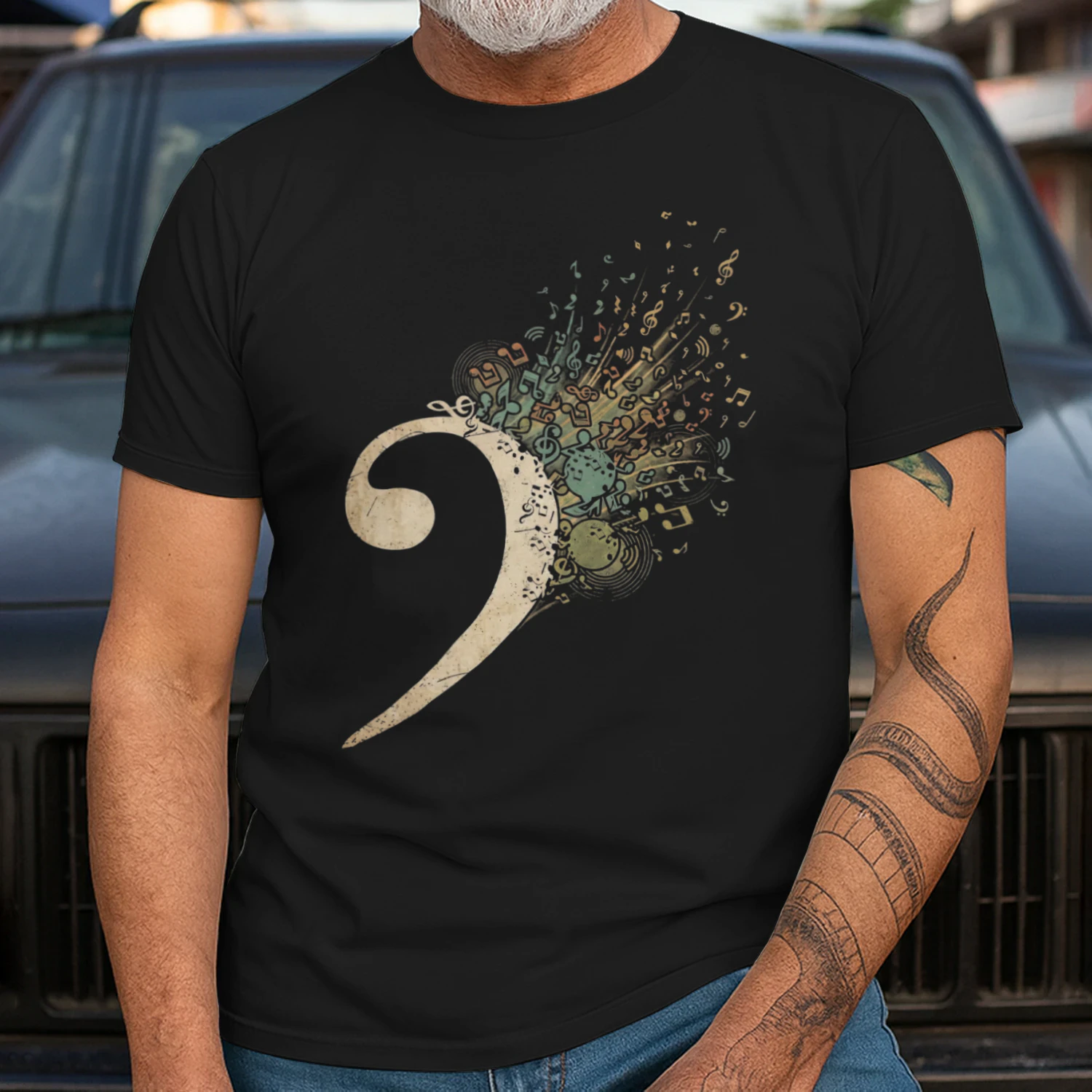 Bass Artistic Clef Graphic