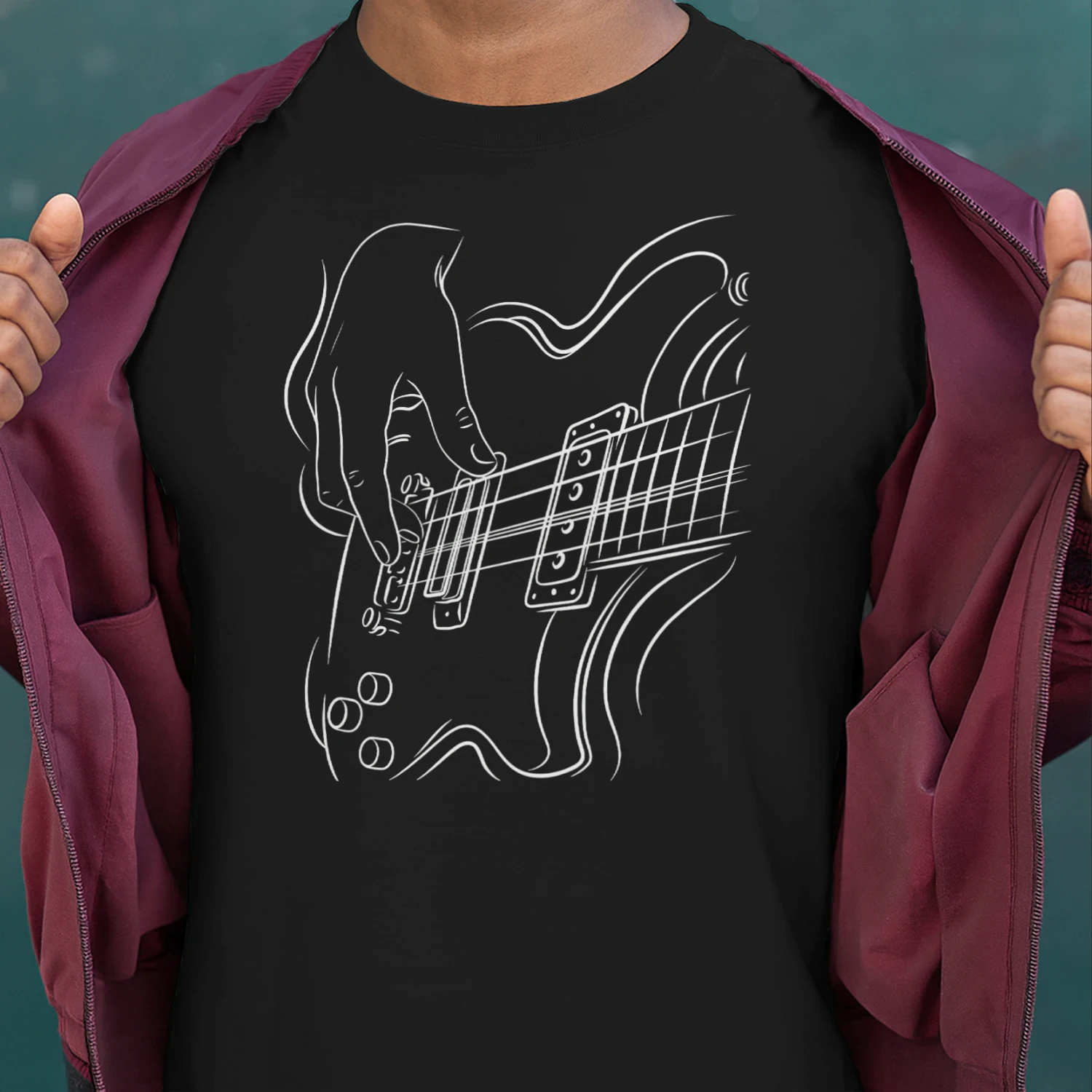 Guitar Minimalist Electric  Player