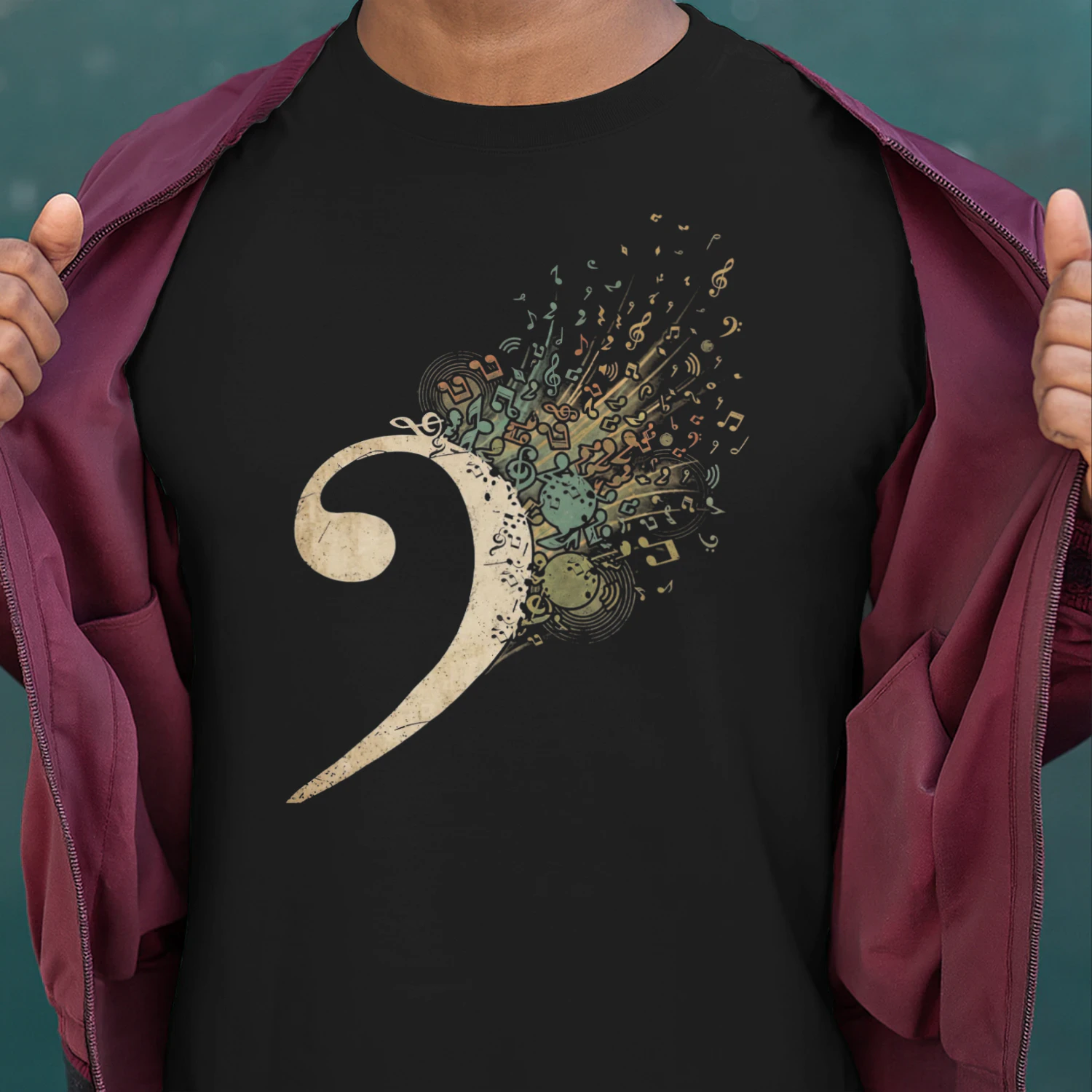 Bass Artistic Clef Graphic