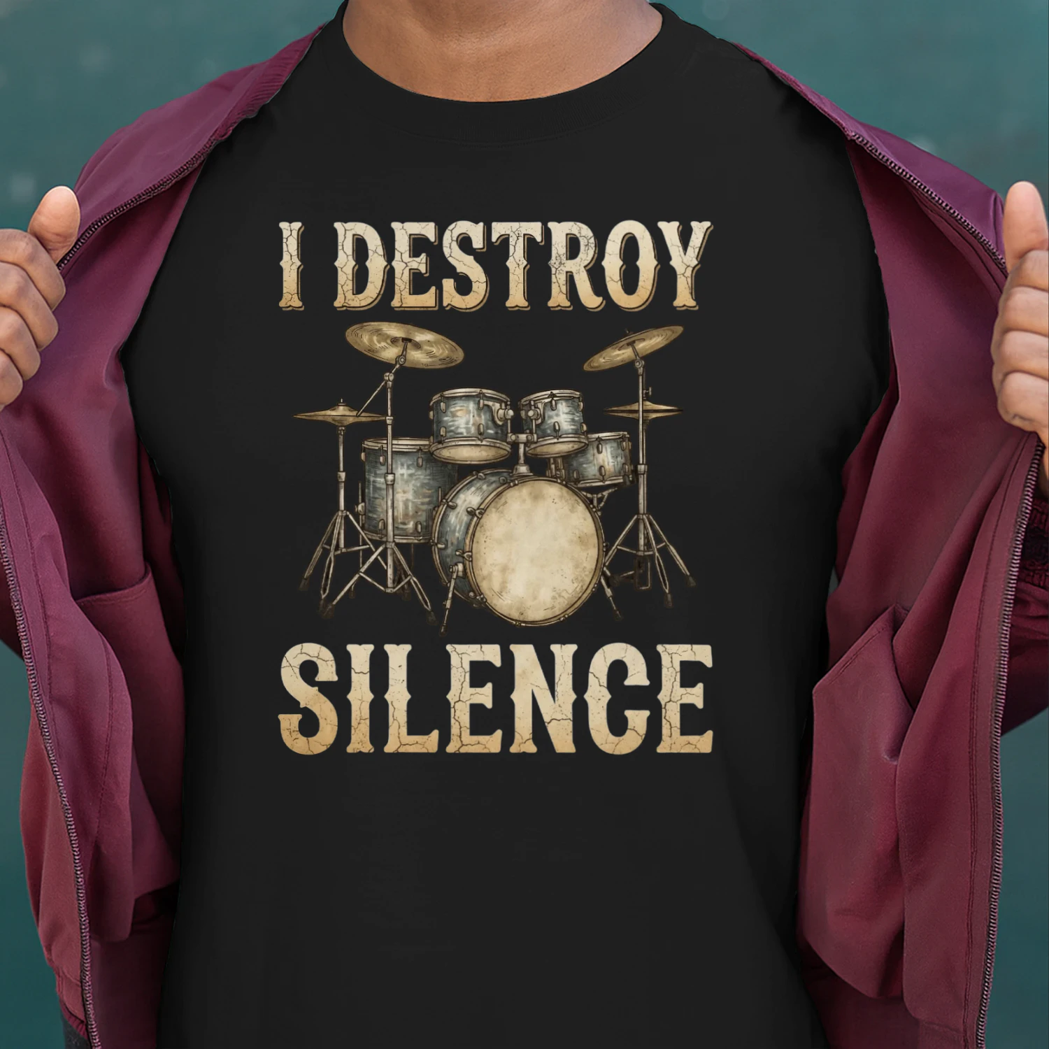 Drum silence breaker quote