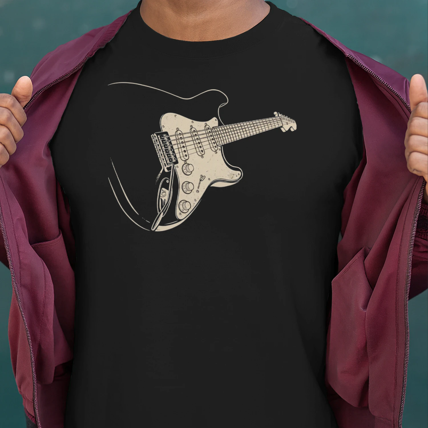 Guitar  Vintage Electric  Sketch