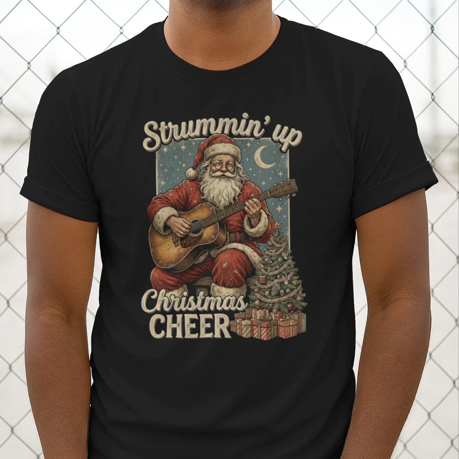 Christmas Guitar Strummin Cheer
