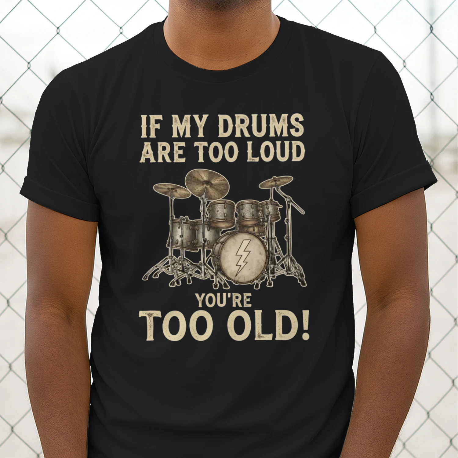 Drum kit too loud design