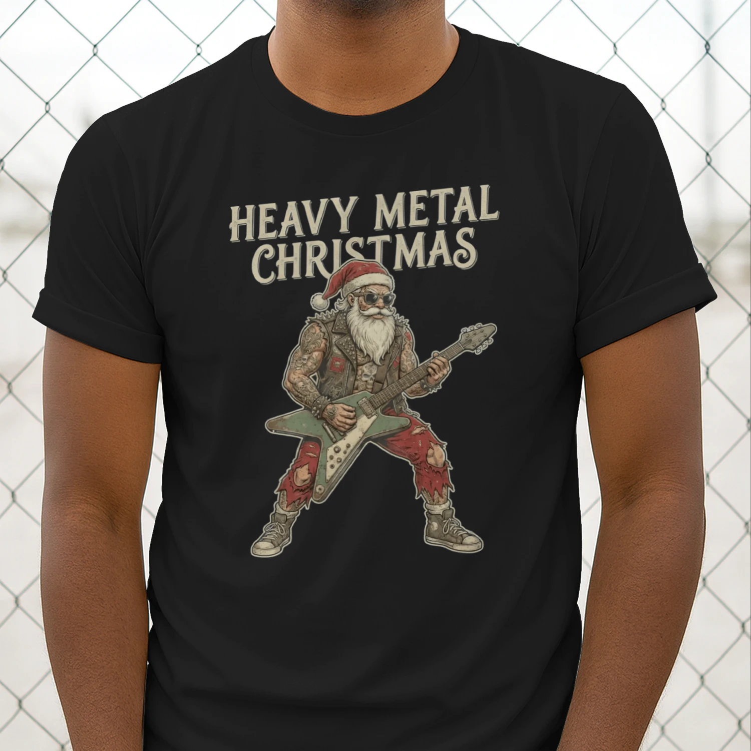 Christmas Guitar Heavy Metal Christmas