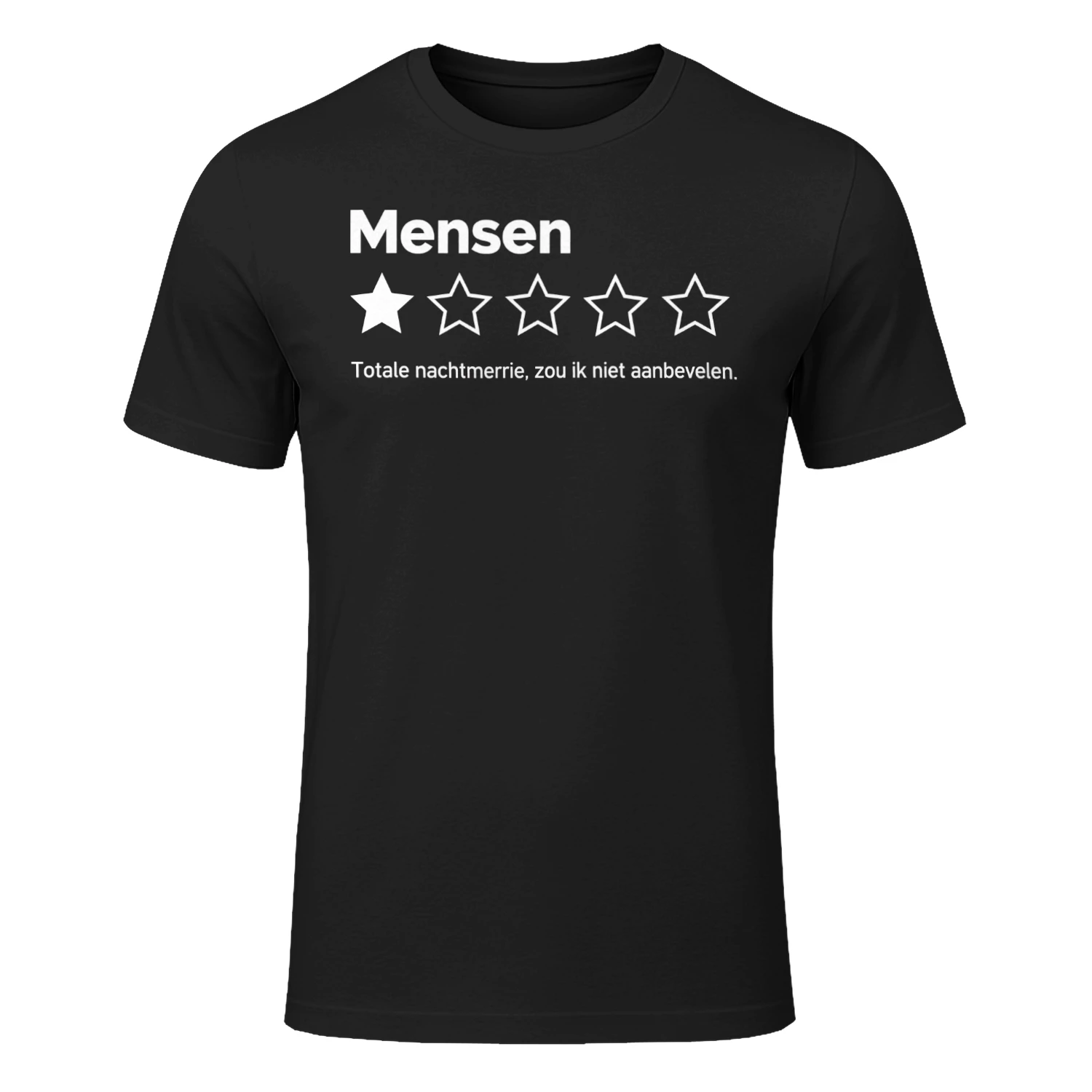 Mensen Totale nachtmerrie, zou ik niet aanbevelen.