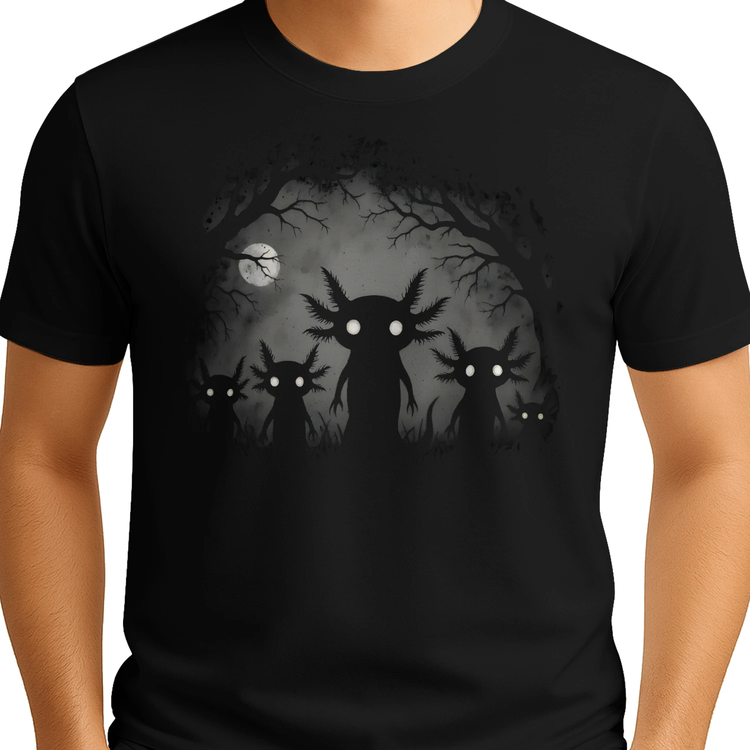 Axolotl Alt Goth Grunge Horror