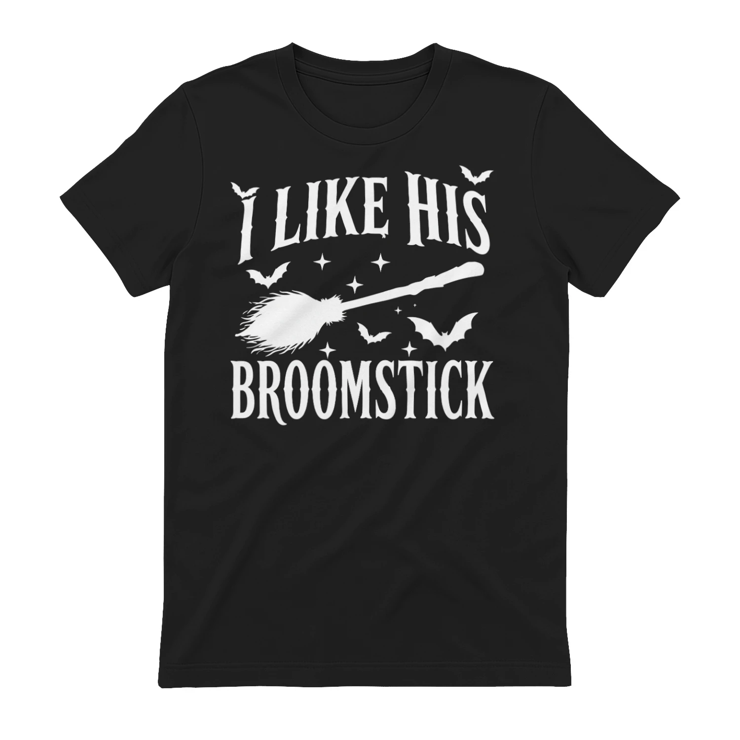 I like his Broomstick Tshirt / Husband Version Look Below